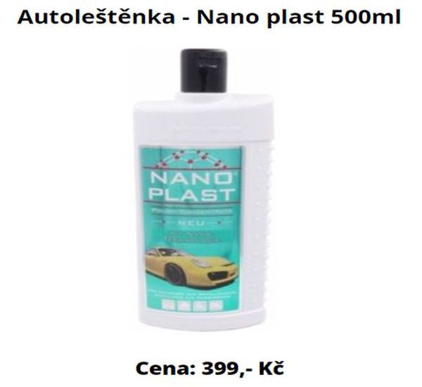Autoleštěnka - Nano plast