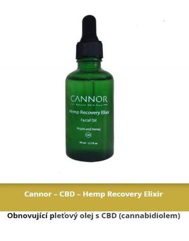 Cannor - CBD - Hemp Recovery Elixir